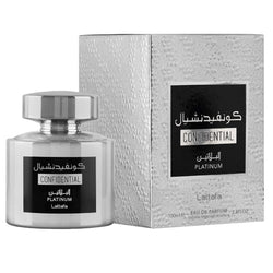 LATTAFA CONFIDENTIAL PLATINUM Eau de Parfum UNISEX - 100ML