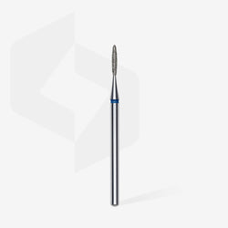 Punta diamantata Fiamma, blu, diametro 1.4 mm - lunghezza punta 8 mm