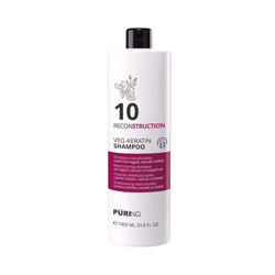 PURING 10 Shampoo alla Cheratina Ristrutturante - 1000 ml