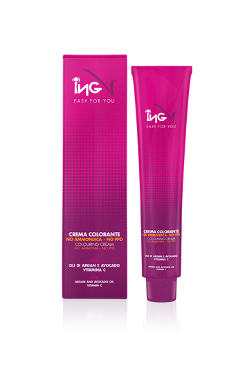 Ing Tinta permanente per Capelli Professionale senza Ammoniaca - 100 ml