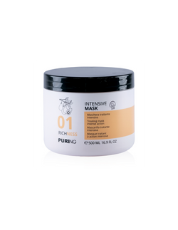 PURING 01 Maschera Nutriente intensiva per capelli secchi e crespi - 500 ml