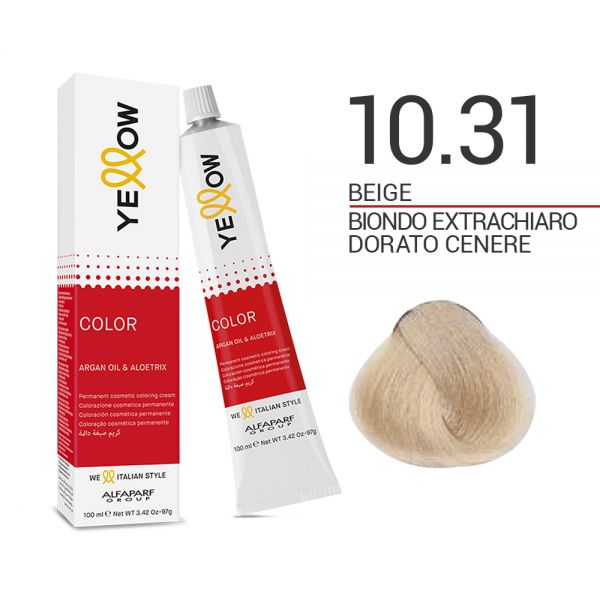 YELLOW COLOR Tinta in Crema - ALFAPARF - 100ml