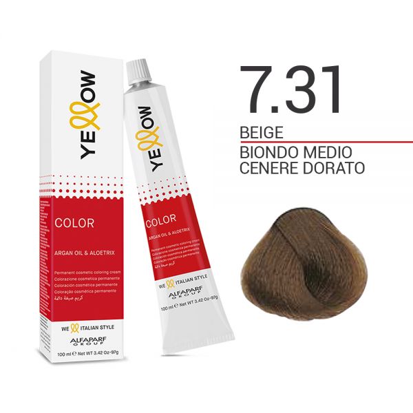 YELLOW COLOR Tinta in Crema - ALFAPARF - 100ml