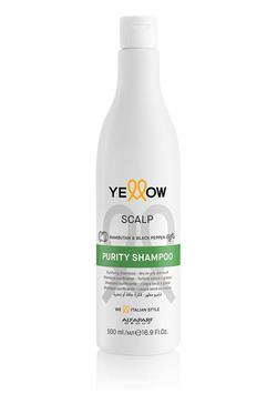 Yellow PURITY SHAMPOO Shampoo purificante forfora secca o grassa 500 ml